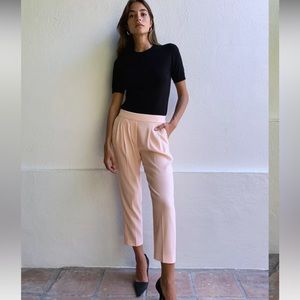 Aritzia Babaton Cohen Pant Soft Blush Pink